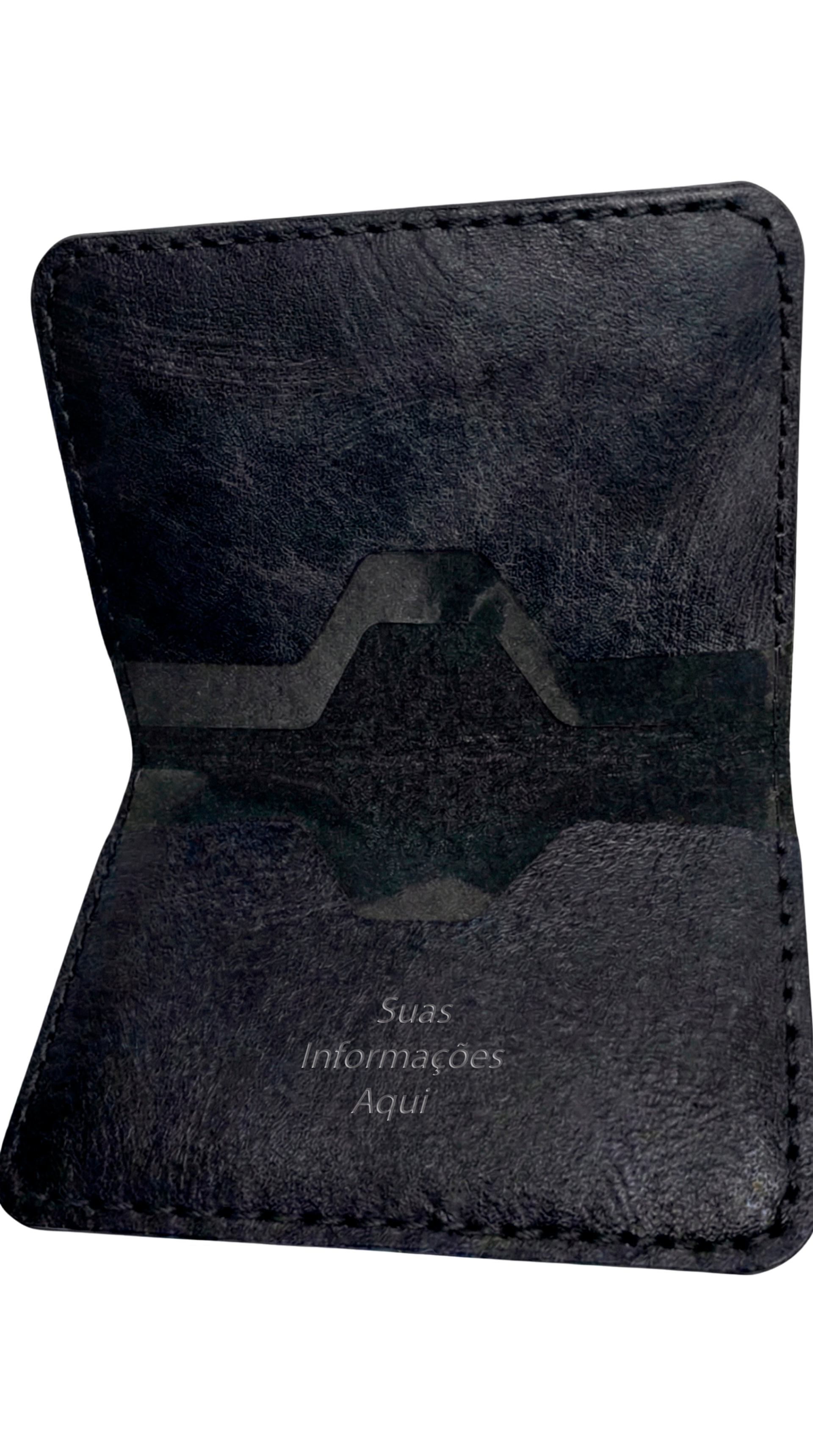 Carteiras - Porta Cartão - Preto - Foto 2